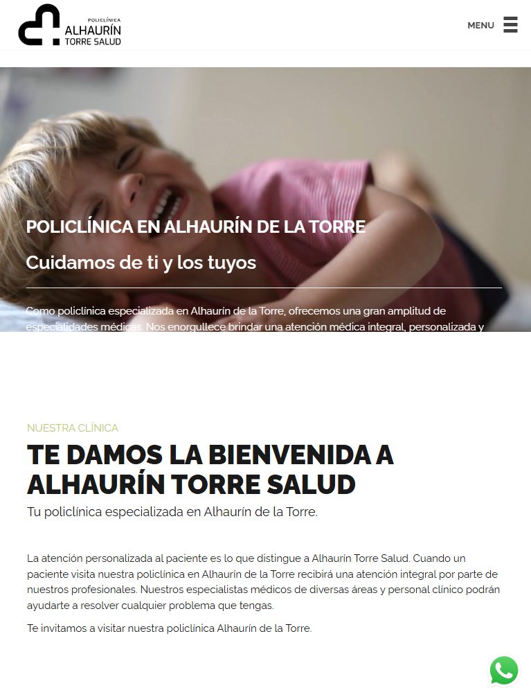 Diseño y desarrollo de Web corporativa